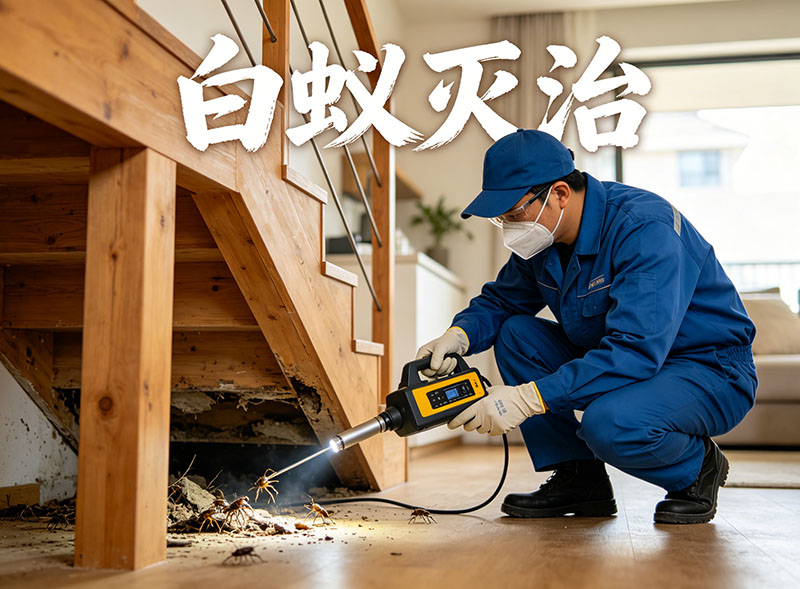 清江浦白蚁灭治服务｜专业消杀，筑牢建筑安全防线