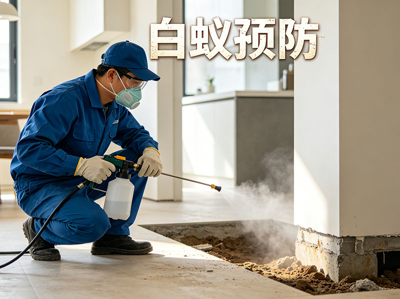 清江浦白蚁预防服务｜事前科学防护，杜绝蚁患滋生