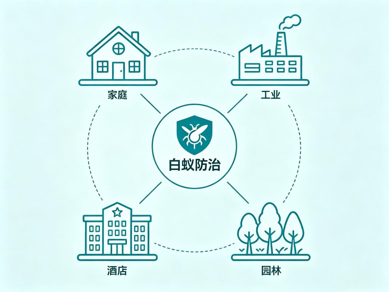 清江浦白蚁的防治方法有哪些？科学预防+彻底灭治全攻略
